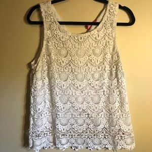 Lily Pulitzer for Target Lace Top